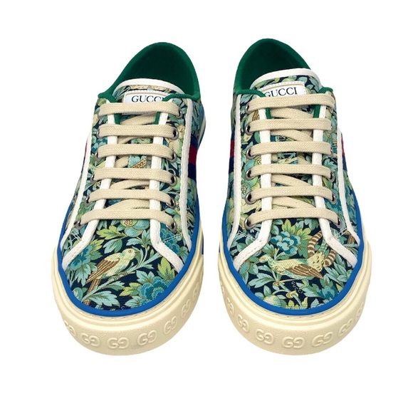 Brand New Gucci Women’s Tennis 1977 LL Sneakers - Picture 3 of 5